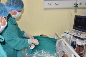 Điều trị thành công áp xe gan bằng kỹ thuật mới lần đầu tiên được áp dụng tại TTYT huyện Thanh Thủy