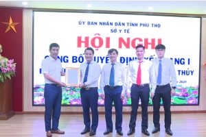 Công bố và trao quyết định nâng hạng bệnh viện loại I đối với Trung tâm Y tế huyện Thanh Thủy