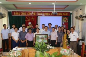 Bệnh viện ung bướu hà nội tới thăm và làm việc với TTYT huyện Thanh Thủy