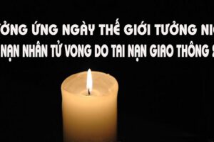 Trung tâm Y tế huyện Thanh Thủy hưởng ứng “Ngày thế giới tưởng niệm các nạn nhân tử vong do tai nạn giao thông”