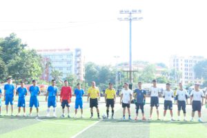 Chúc mừng đội bóng đá Nam Trung tâm Y tế huyện Thanh Thủy