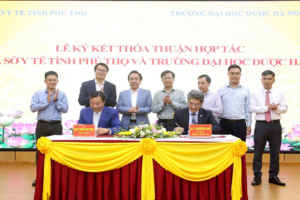 Hội nghị Ký kết thỏa thuận hợp tác giữa Sở Y tế tỉnh Phú Thọ và Trường Đại học Dược Hà Nội
