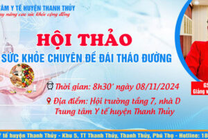 HỘI THẢO TƯ VẤN SỨC KHỎE CHUYÊN ĐỀ ĐÁI THÁO ĐƯỜNG