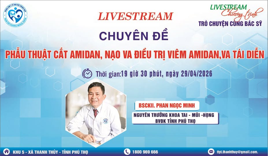 LIVESTREAM: TRÒ CHUYỆN CÙNG BÁC SỸ